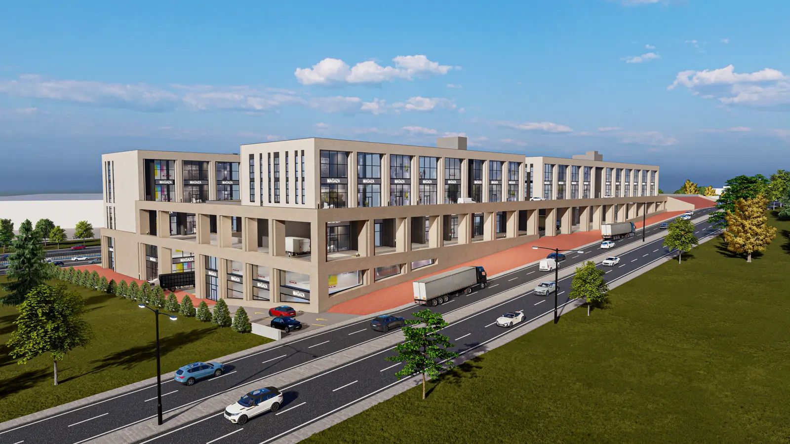 AVRASYA OSB Sanayi Sitesi — Kuşbakışı Görünüm