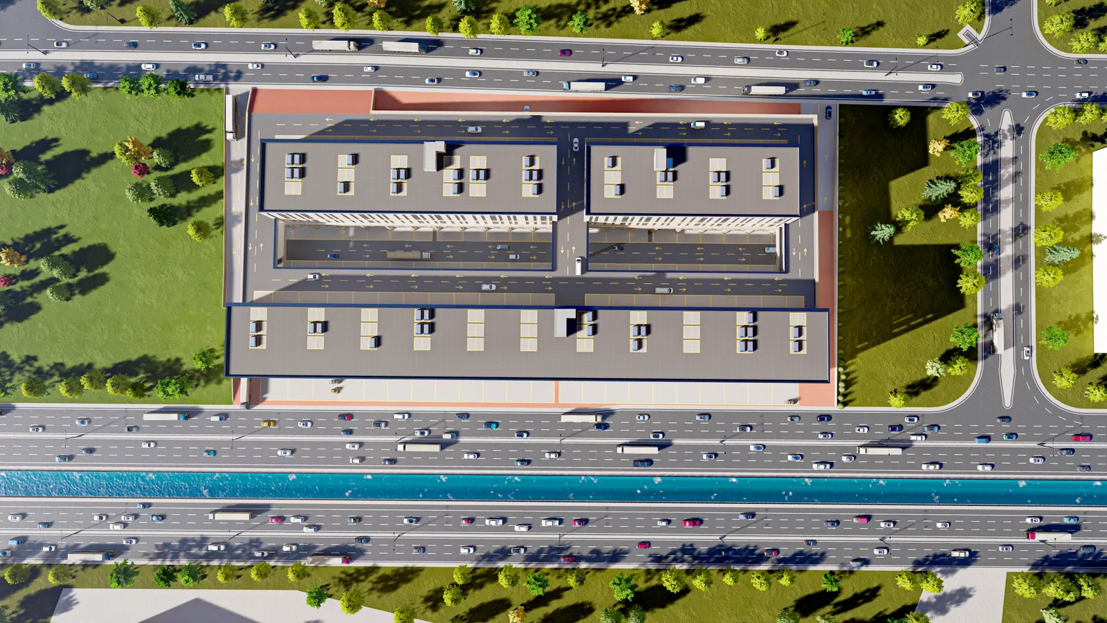 AVRASYA OSB Sanayi Sitesi — Vaziyet Planı